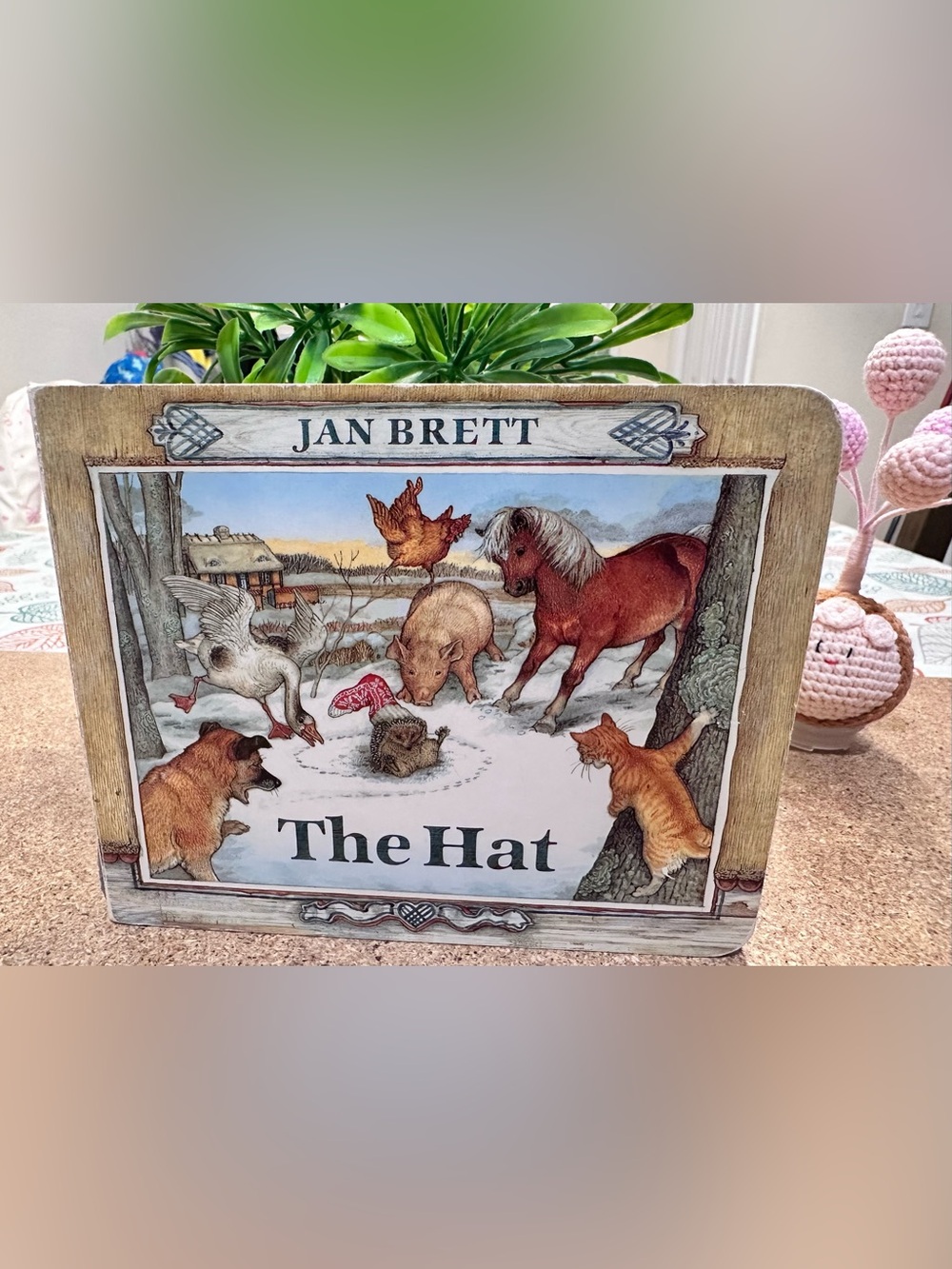 $3 CLOSET CLEAN OUT - 'The Hat' kids book by Jan Brett